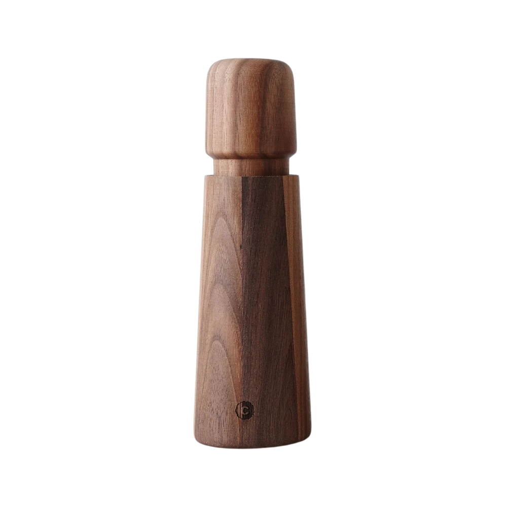 CERAMIC GRINDER SALT (WALNUT) - BROWN - CRUSHGRIND # 70250-2031
