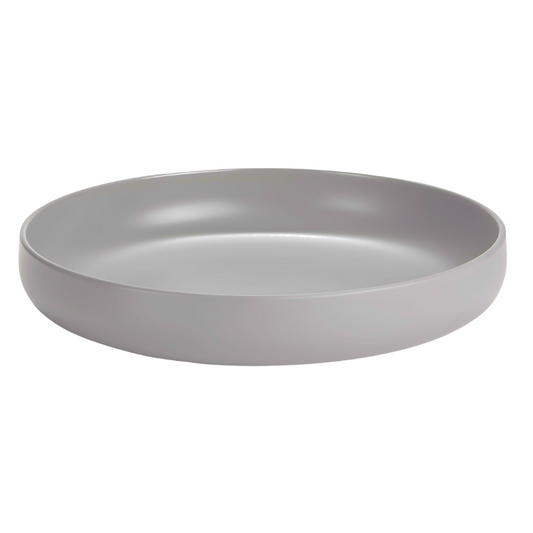 DE TERRA SERVICE PLATE 14" l 35CM - LIGHT GREY - DON BELLINI # DB2419035