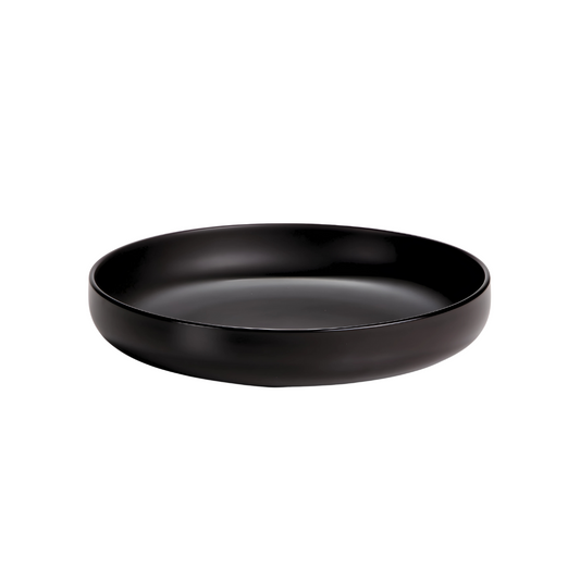 DE TERRA SERVICE PLATE 10.5" l 27CM - MATT BLACK - DON BELLINI # DB2119027