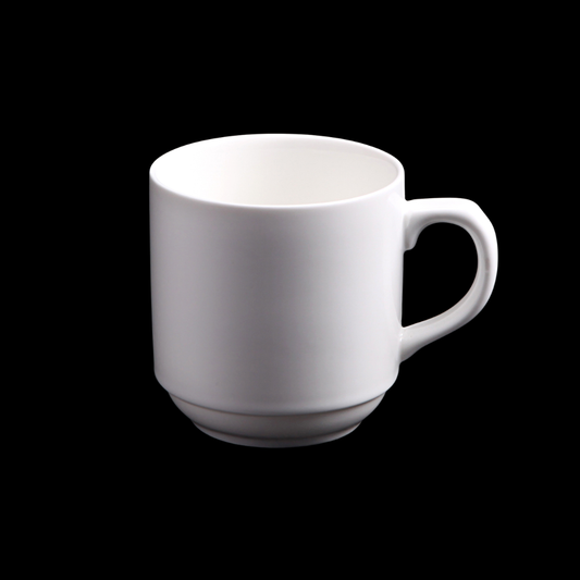 FINE CHINA MUG 8 OZ | 250 ML - WHITE - DON BELLINI # DB3031025