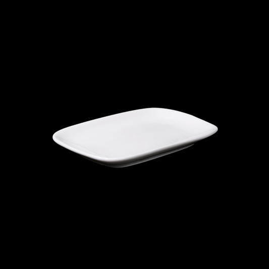 FINE CHINA DISH 5.25" X 3.5" | 13 X 9 CM - WHITE - DON BELLINI # DB3023013