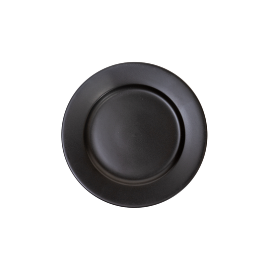 DE TERRA PLATE 6" l 15CM - MATT BLACK - DON BELLINI # DB2110115