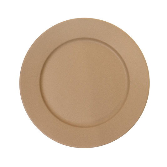 DE TERRA PLATE 10" l 25CM - SANDY KHAKI - DON BELLINI # DB2210125