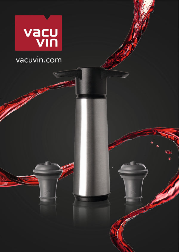 Vacu Vin Gray Vacuum Wine Stoppers