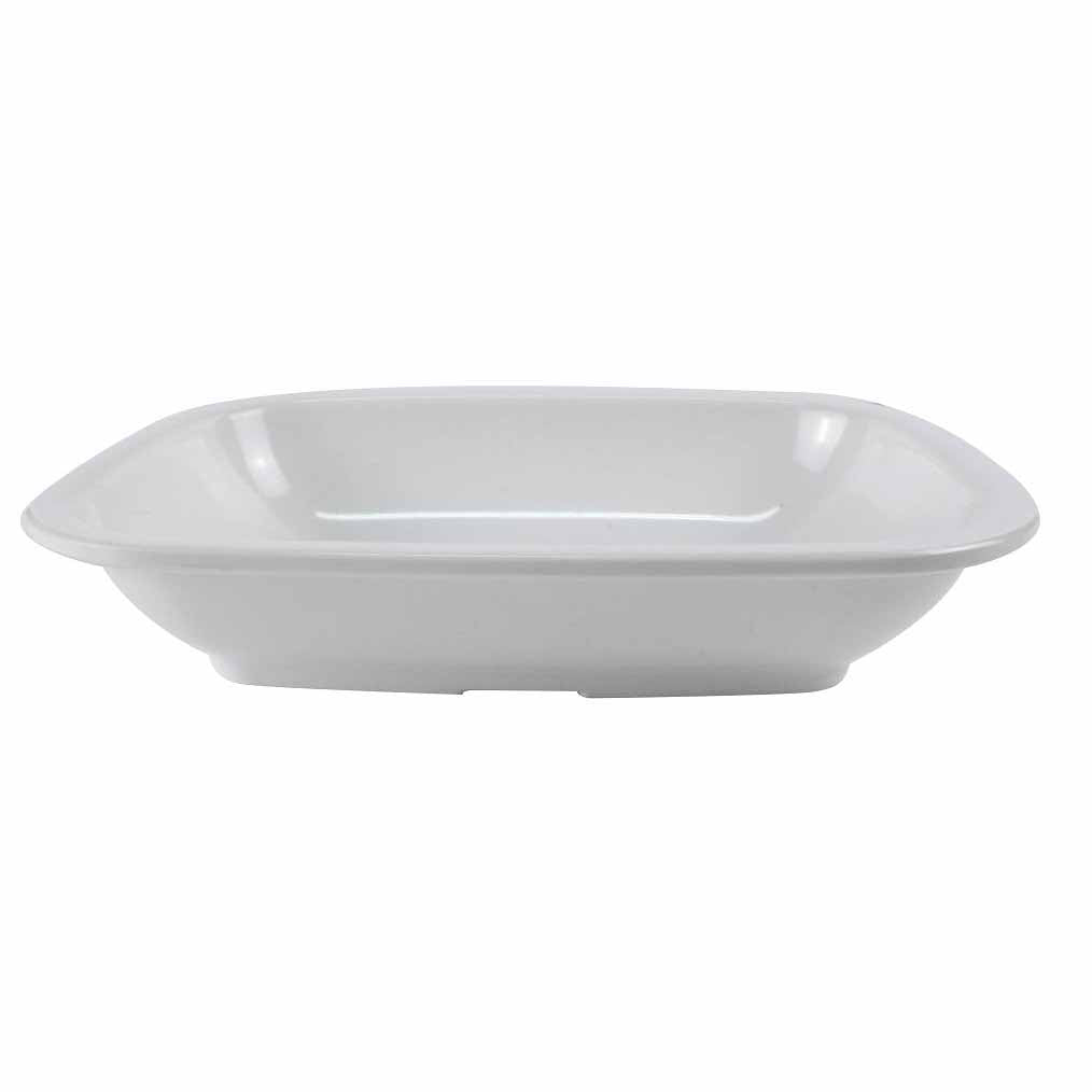 ECO 10" DEEP SQ PLATE - IVORY - EFAY # 101910