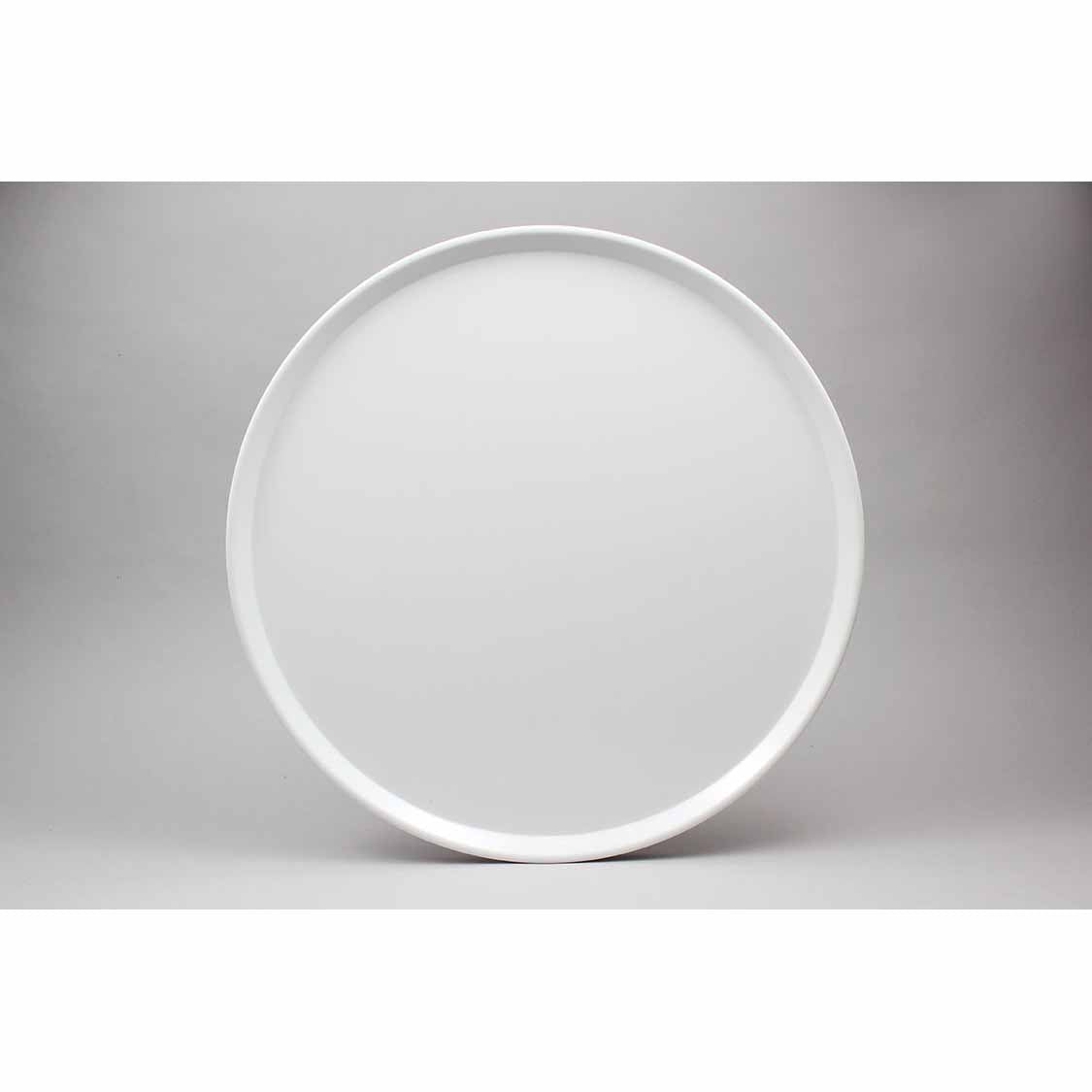 VELOCITY 16'' ROUND TRAY - IVORY - EFAY # 102316