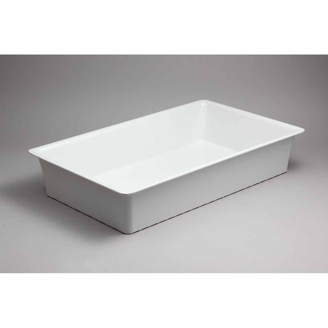 GN SLIM PAN 1/1 100MM - IVORY - EFAY # 11100SIV