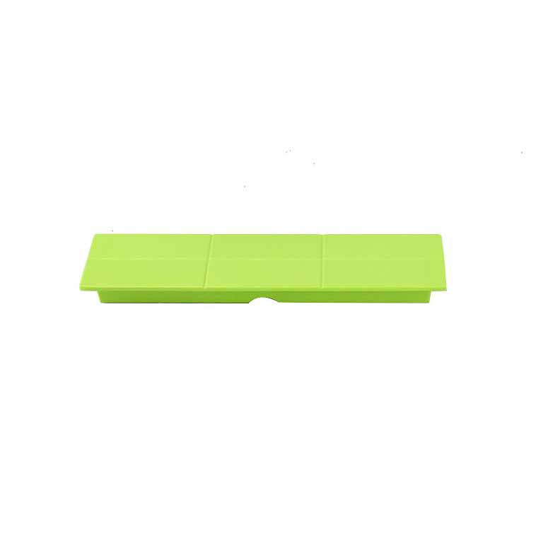 KAMOME 13" REC DISH - GREEN APPLE - EFAY # 113713GR
