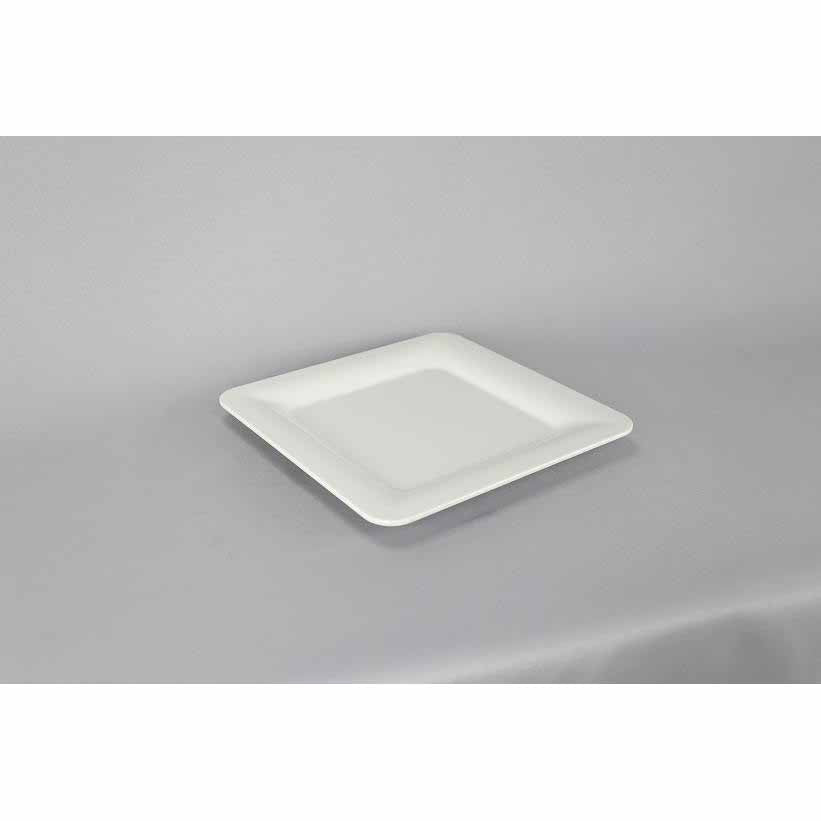 GN NO.1 16 英吋寬邊方形盤子 - 象牙色 - EFAY # 120416IV