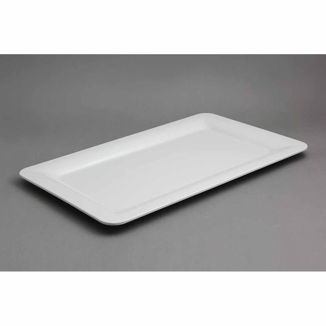 GN NO.1 1/1 WIDE RIM PLATTER - IVORY - EFAY # 120421IV