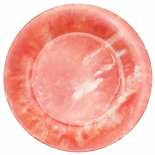 7'' PLATE - RED - EFAY # 122907RI