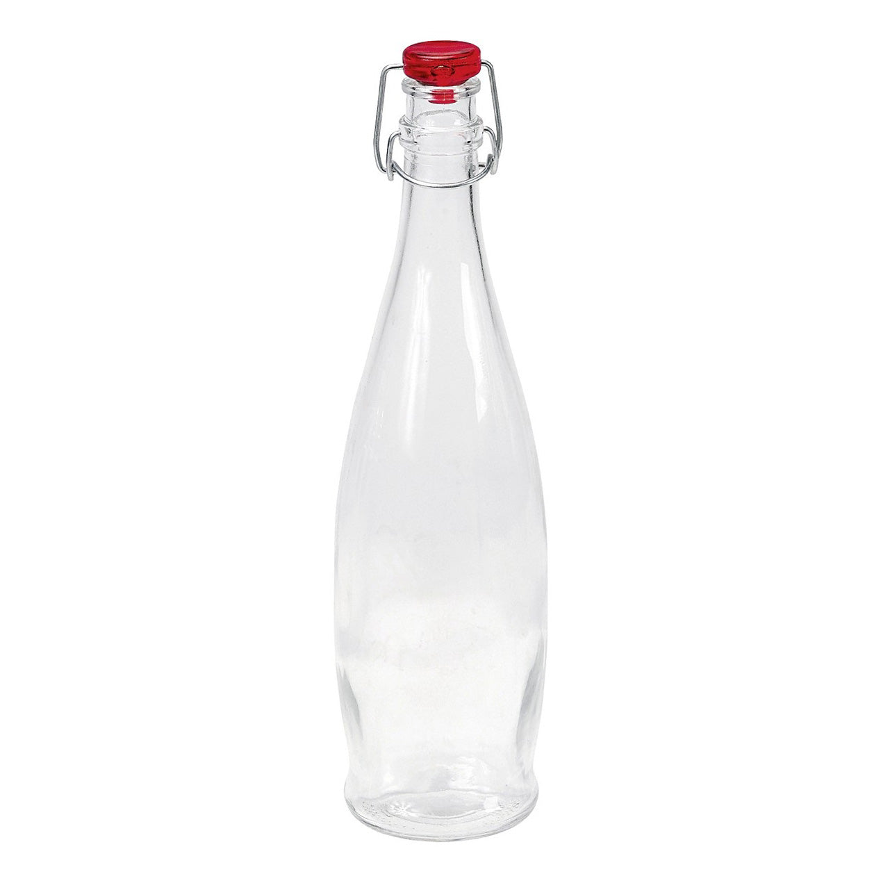 1L INDRO WATER BOTTLE RED CAP - BORGONOVO # 13150031