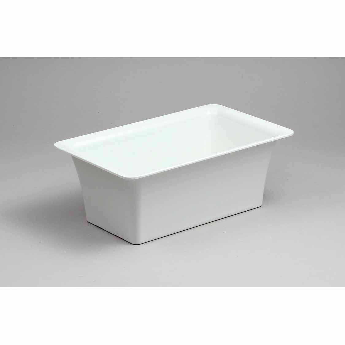GN SLIM PAN 1/4 100MM - IVORY - EFAY # 14100S