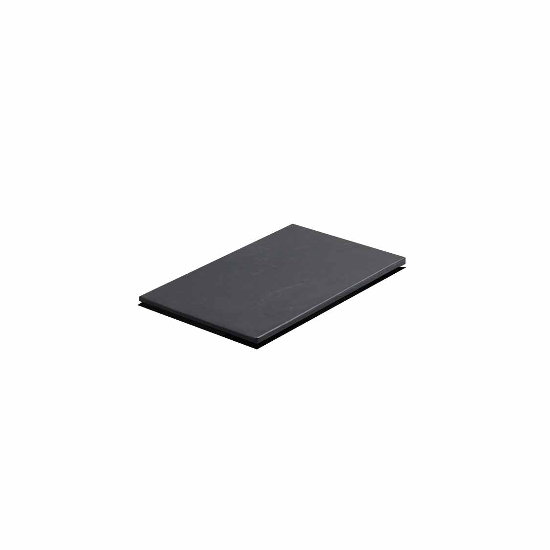 SLATE TABLET BLACK 1/4 PLATTER - BLACK - EFAY # 1410T