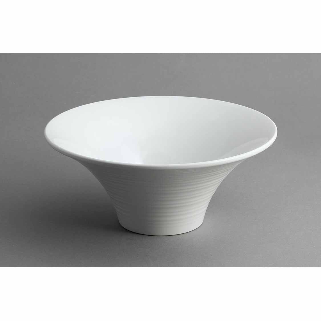 SPIN 9.5" ROUND BOWL - IVORY - EFAY # 200610