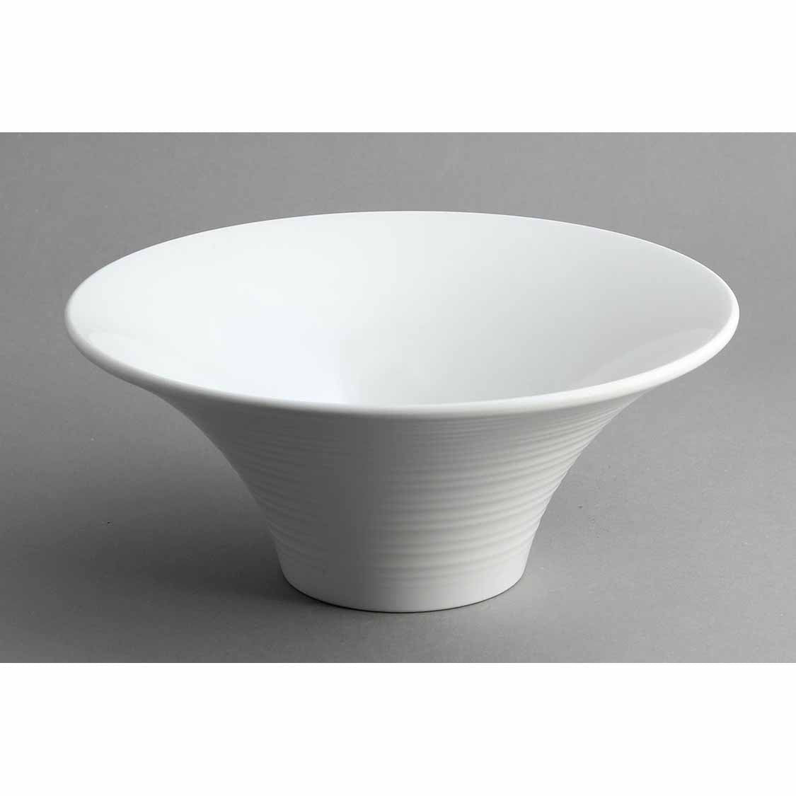 SPIN 11" ROUND BOWL - IVORY - EFAY # 200611