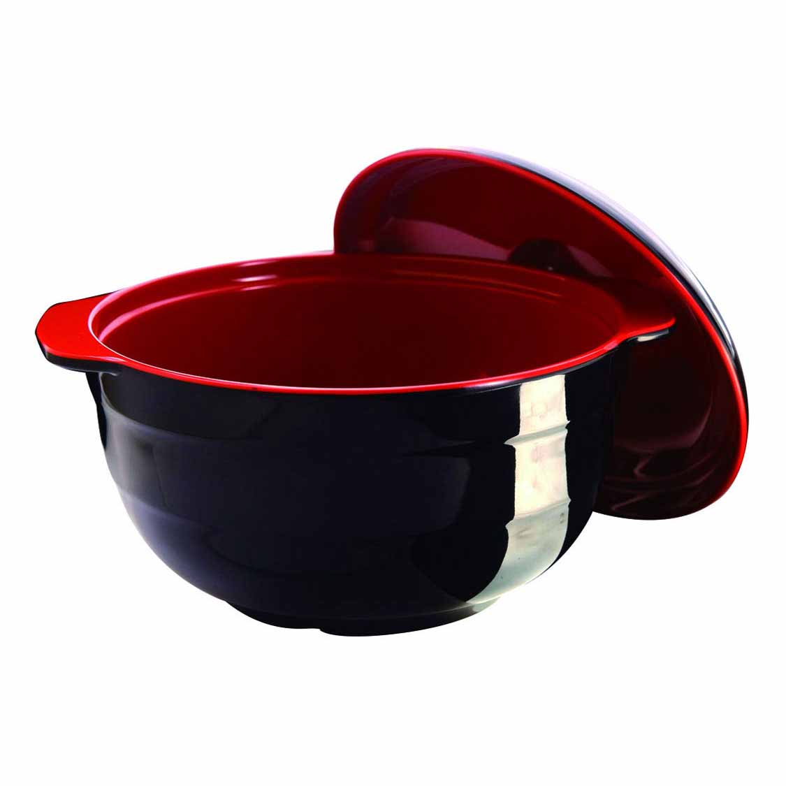 BR 7" HANDLED MATCH BOWL - BLACK - EFAY # 201807RDBK