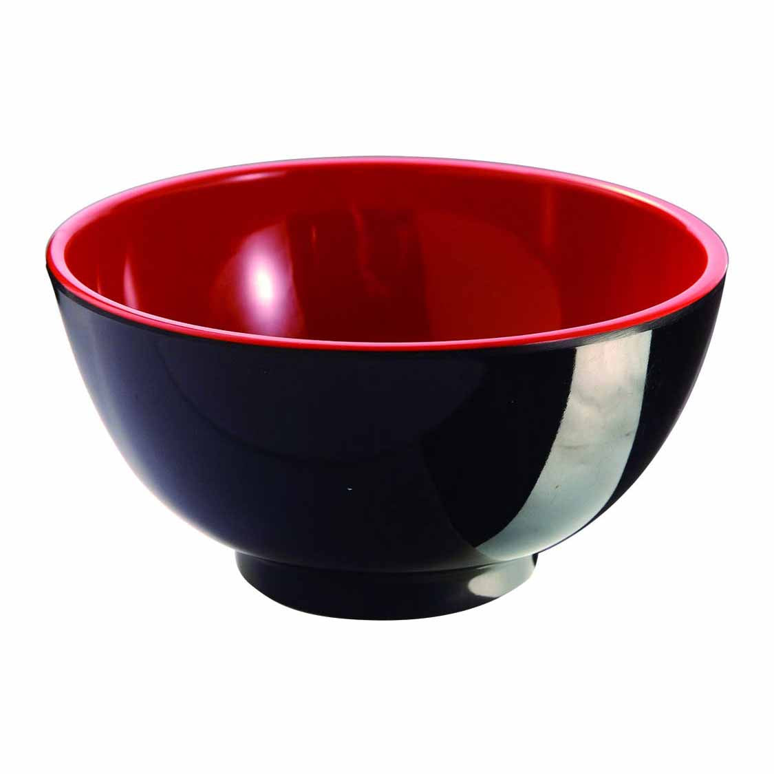 BR 4" TREASURE RICE BOWL - BLACK - EFAY # 203504RDBK