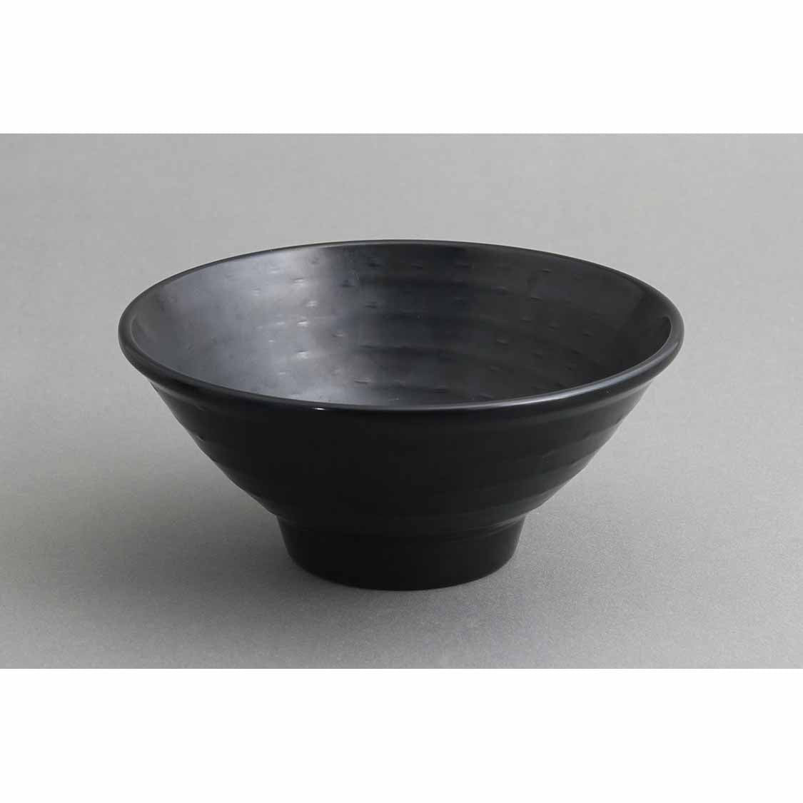 ZEN 7" NOODLE BOWL - BLACK - EFAY # 205707BK