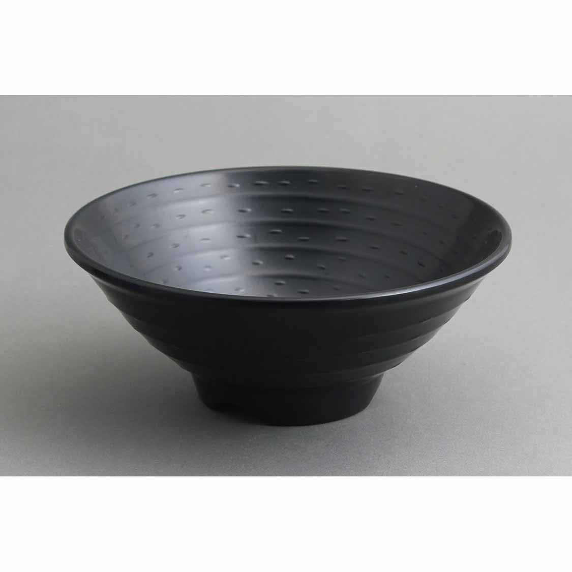 ZEN 8" NOODLE BOWL - BLACK - EFAY # 205708BK