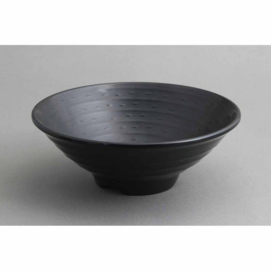 ZEN 9" NOODLE BOWL - BLACK - EFAY # 205709BK
