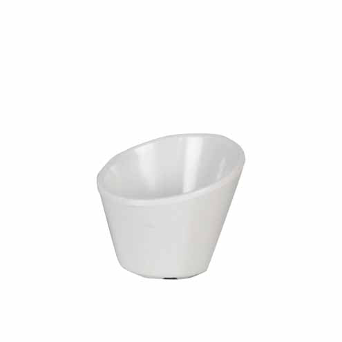 VELOCITY 3.8" SLANTED BOWL - IVORY - EFAY # 207304