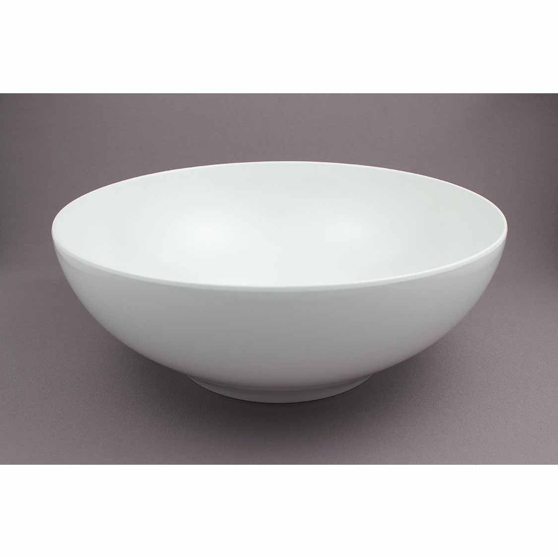 MEGA MIAO 14" ROUND BOWL - IVORY - EFAY # 214914IV
