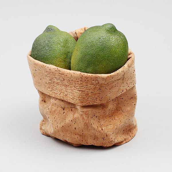 CORK BASKET 130X130X150MM CYLINDER BASKET - ASSORTED - EFAY # 219405