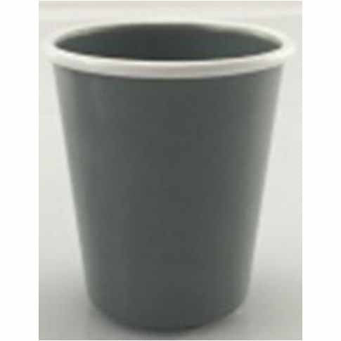 ENAMEL LOOK 3" TUMBLER - GREY - EFAY # 2210032