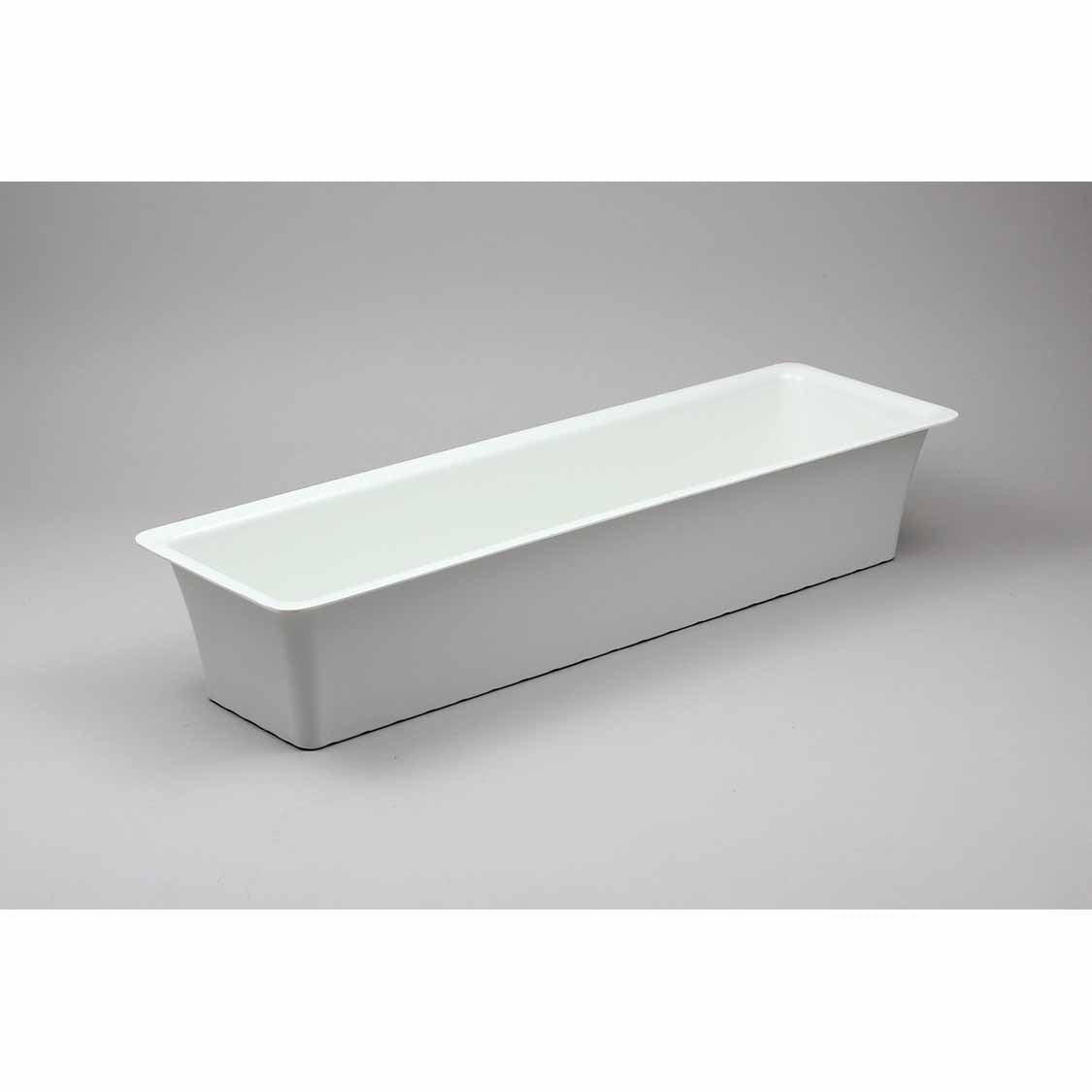 GN SLIM PAN 2/4 100MM - IVORY - EFAY # 24100S