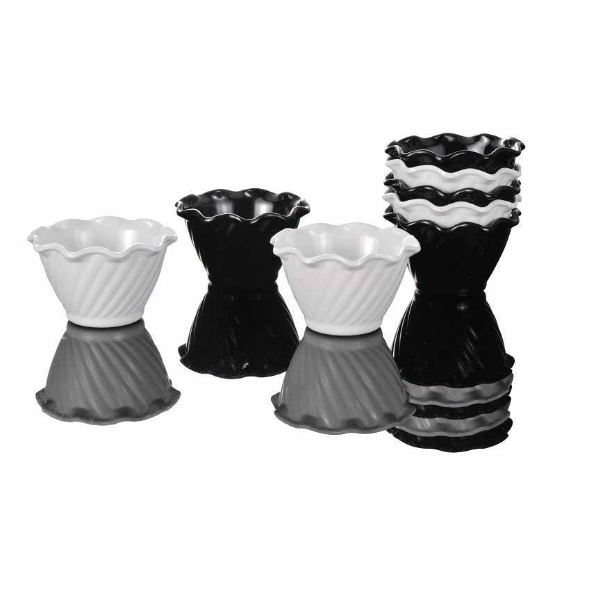DESSERT CUP - BLACK - EFAY # 300604BK