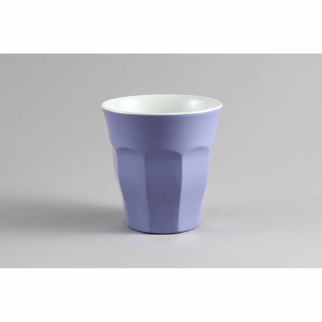 MACARON 10OZ TUMBLER - IVORY - VIOLET - EFAY # 302710IVVT