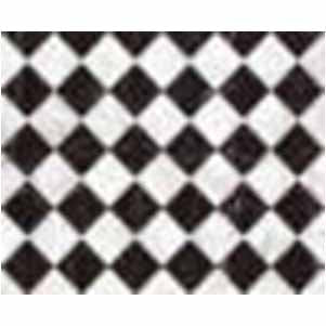 MARBLE 1/2 FOOTED PLATTER - WHITE VERSAILLES - EFAY # 3226FPW12