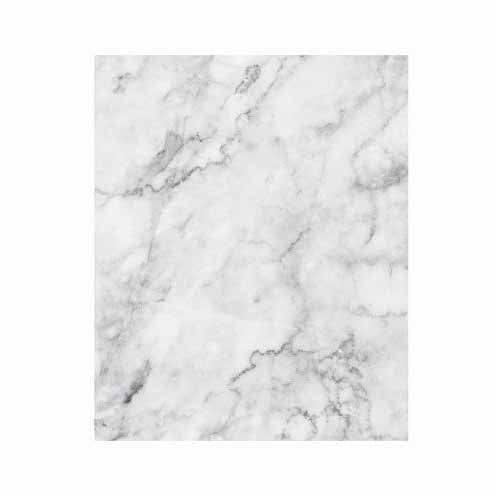 MARBLE 1/2 FOOTED PLATTER - WHITE CARRARA - EFAY # 3226FPW9