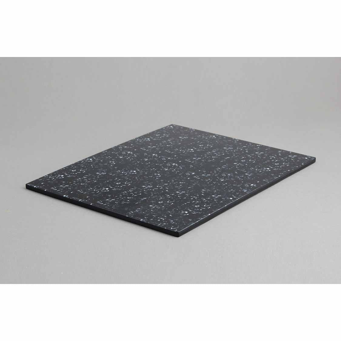 TAROKO GRANTIE SLATE 1/2 PLATTER - BLACK SLATE - EFAY # 3226TOL1