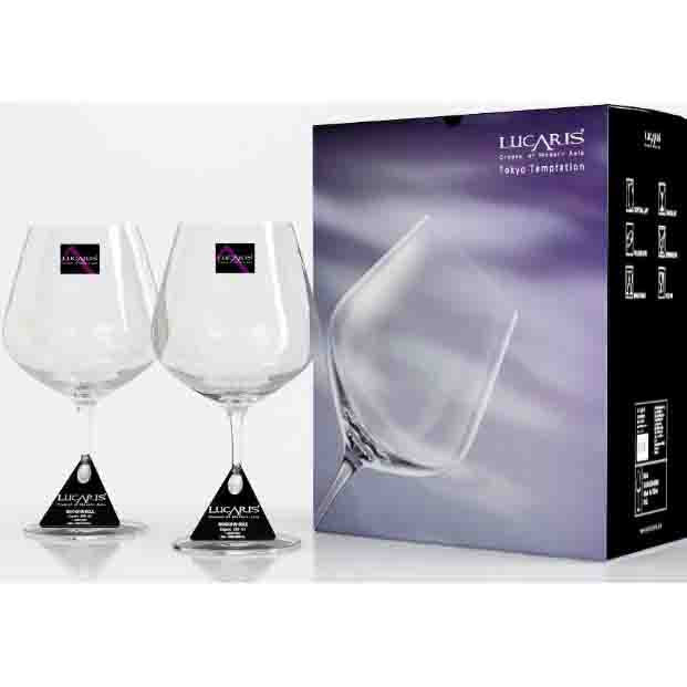 TOKYO TEMPTATION BURGUNDY SET OF 2 - LUCARIS # 3LS02BG2602G0002