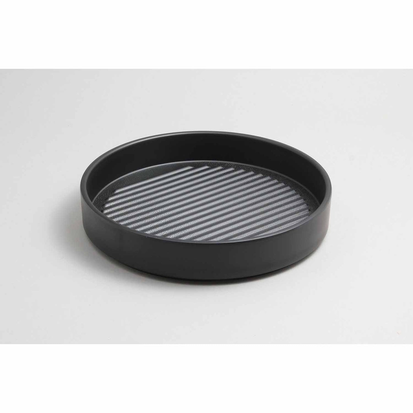 ZEN 9" ROUND PLATTER - BLACK - EFAY # 408809BK