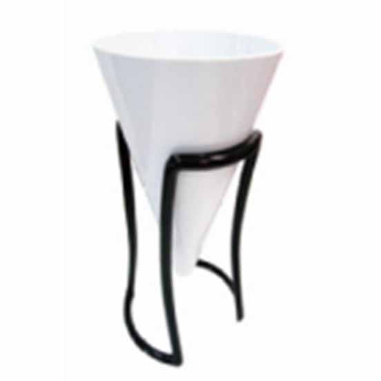 GEOMETRY 10" CONE STAND - BLACK - EFAY # 920010BK