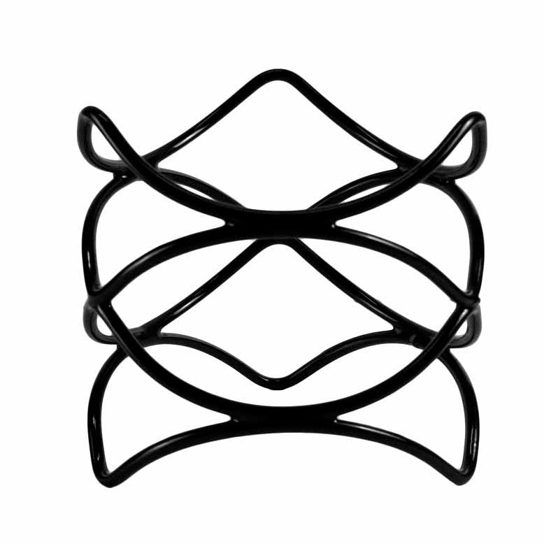 3D NON SLIP DISPLAY STAND - DANCE 8"H - BLACK - EFAY # 920608BK