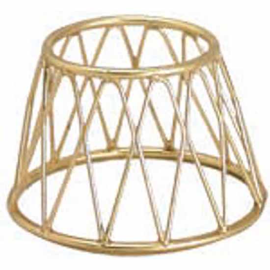 3D NON SLIP DISPLAY STAND - CROWN MINI 4"H - GOLDEN - EFAY # 920900GD