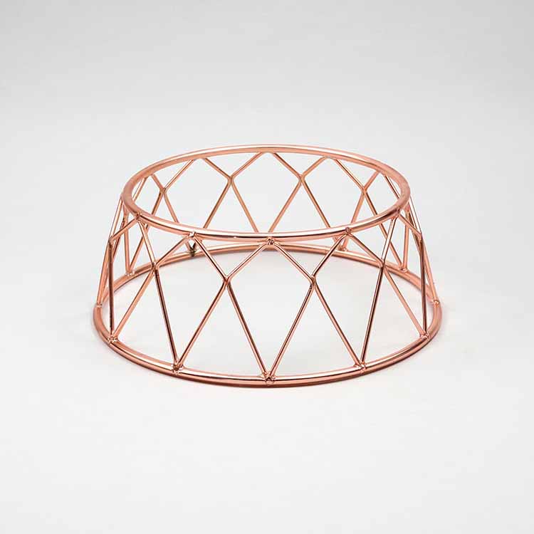 3D NON SLIP DISPLAY STAND - CROWN 4"H - RED COPPER - EFAY # 920904RC