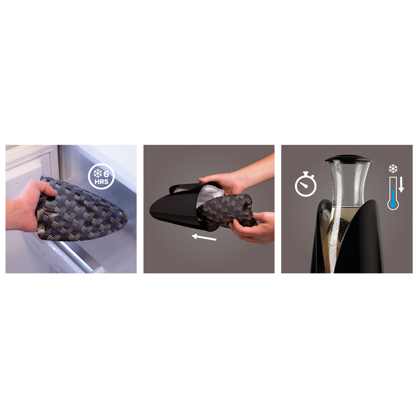 ACTIVE COOLING CARAFE BLACK (BOX) - VACU VIN #3645460