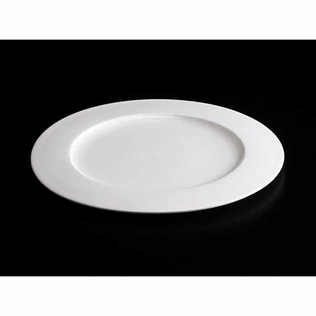 BONE CHINA RIM PLATTER - WHITE - DON BELLINI # DB1010131