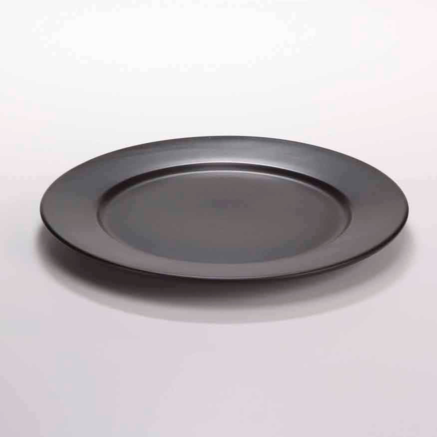 DE TERRA PLATE 8" l 20CM - MATT BLACK - DON BELLINI # DB2110120