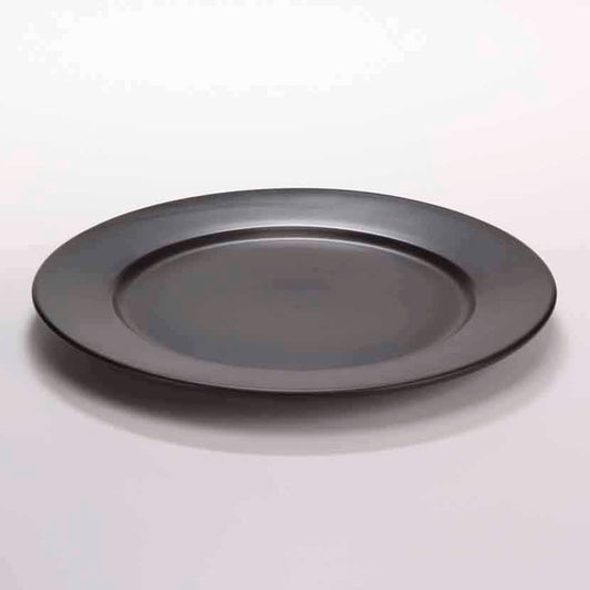 DE TERRA PLATE 9" l 23CM - MATT BLACK - DON BELLINI # DB2110123