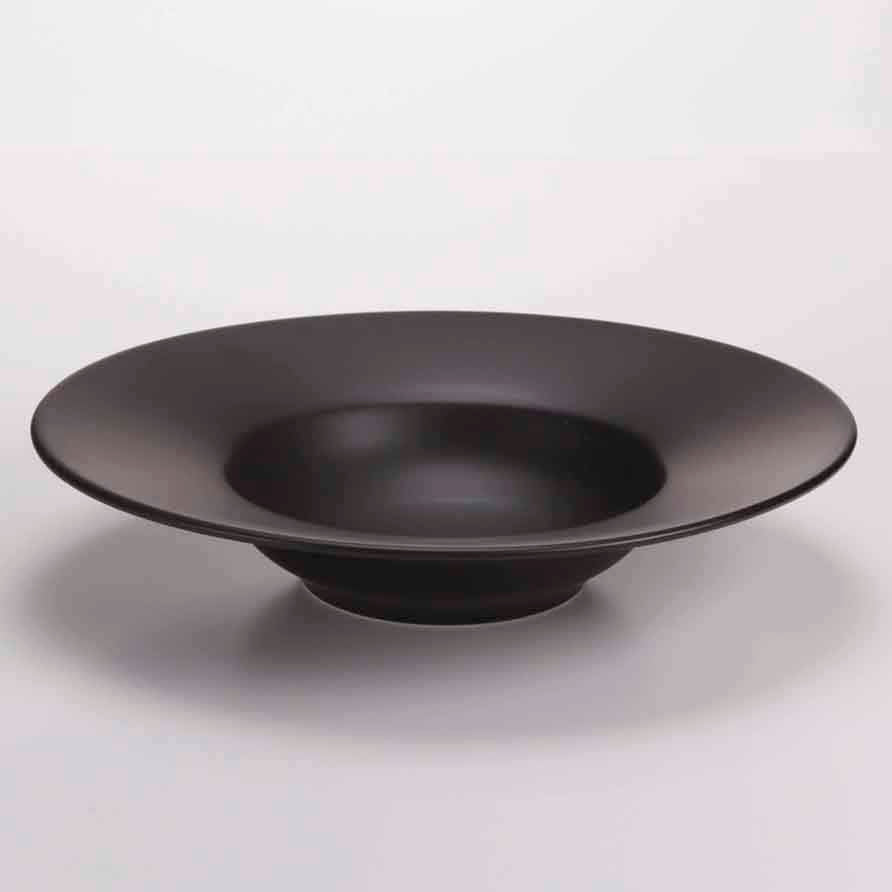 DE TERRA PASTA PLATE 12" l 30 CM - MATT BLACK - DON BELLINI # DB2110530