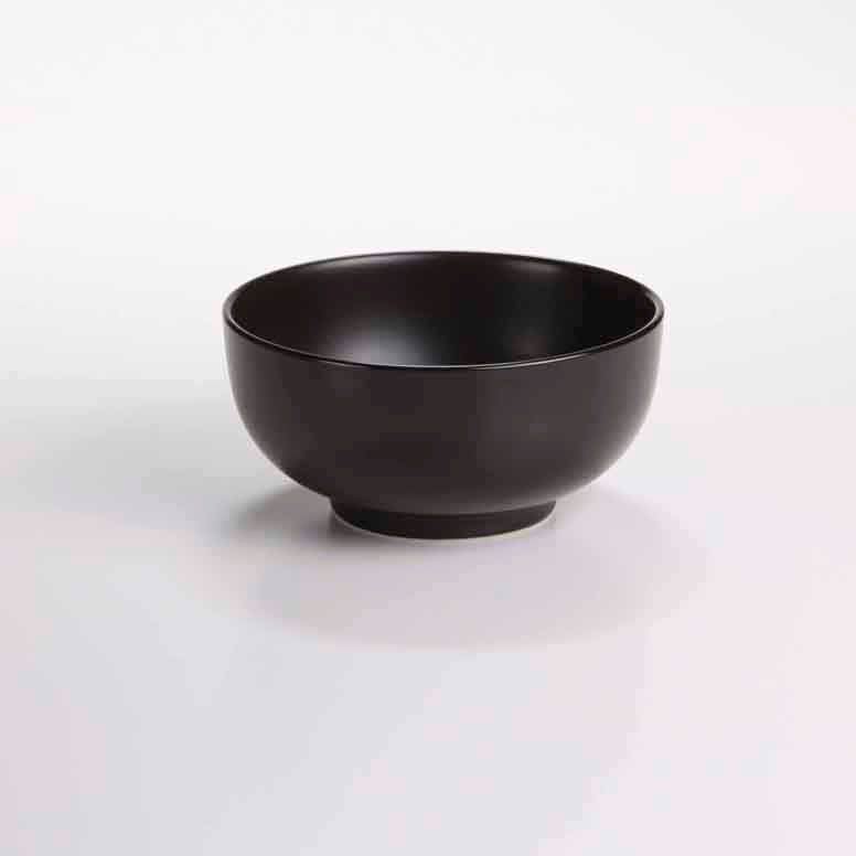 DE TERRA RICE BOWL 4" l 10cm - MATT BLACK - DON BELLINI # DB2120010