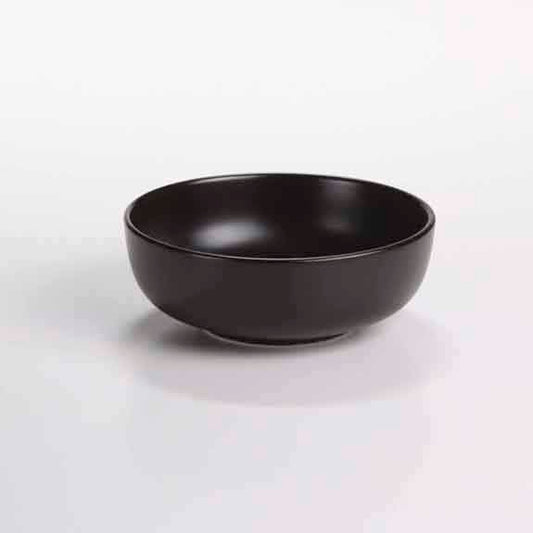 DE TERRA ROUND BOWL 5" l 12.5 CM - MATT BLACK - DON BELLINI # DB2129013