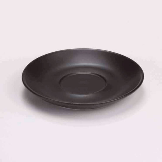 DE TERRA SAUCER FOR 160ML COFFEE CUP - 13 CM - MATT BLACK - DON BELLINI # DB2130211