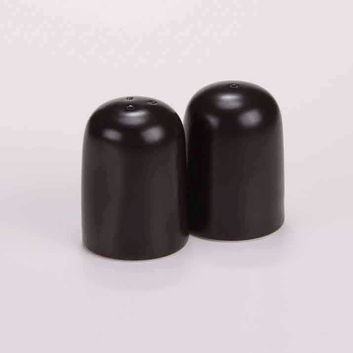 DE TERRA PEPPER SHAKER 6CM - MATT BLACK - DON BELLINI # DB216PS06